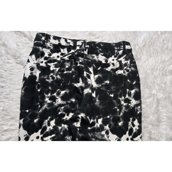 Time & True Tie Dye Knit Pull-On Stretch Leggings Pants Size Large 12-14 - Picture 9 of 12